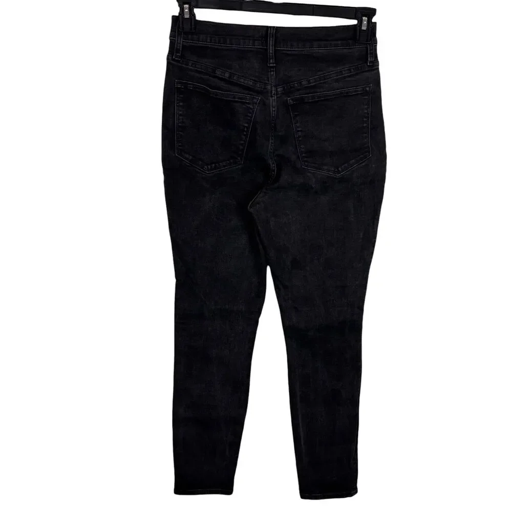 J. Crew Curvy 10 High Rise Skinny Black Jeans Women’s 29 - Picture 3 of 10